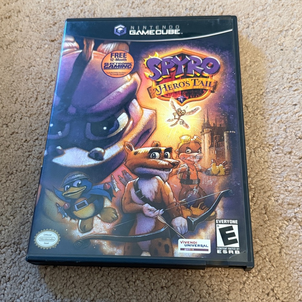 Spyro A Hero's Tail | Nintendo Gamecube | Vintage Video Game